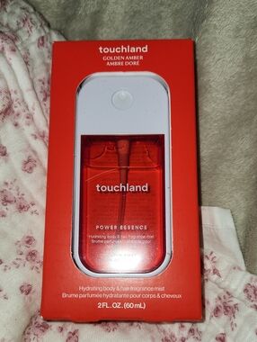 Touchland Golden Amber Hydrating Body & Hair Mist - Red